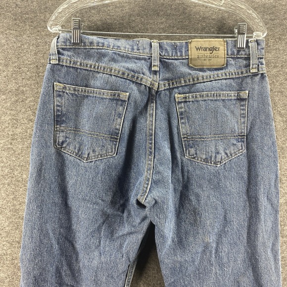 Wrangler‎ Jeans Mens 32X32 Blue Mid Rise Western Cowboy Outdoor Workwear - Picture 8 of 12
